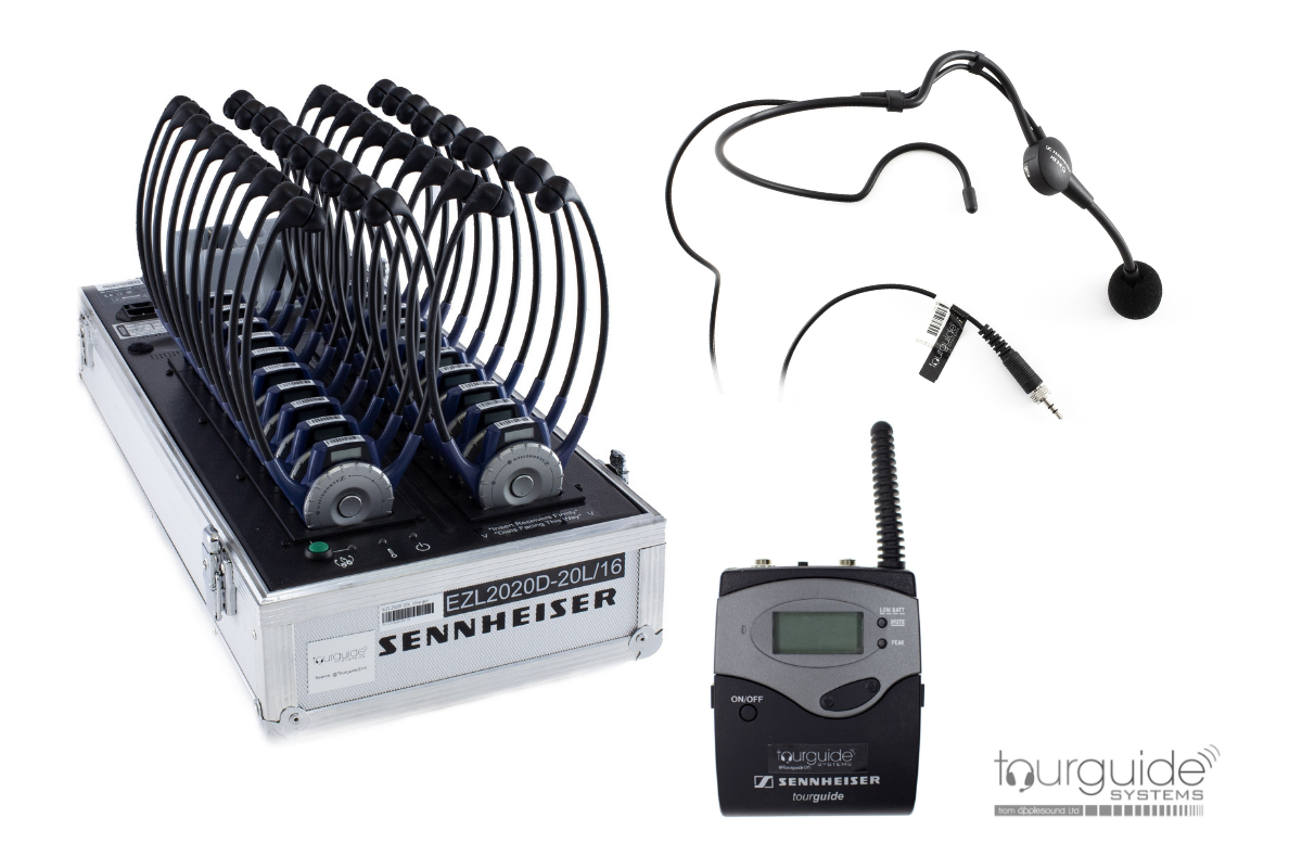 Sennheiser tour guide system package