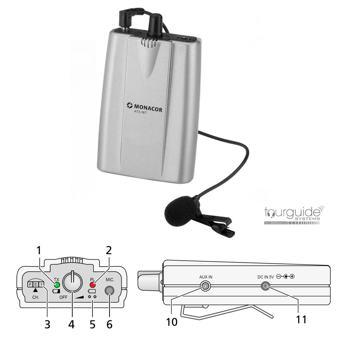 ATS-16T Pocket Transmitter