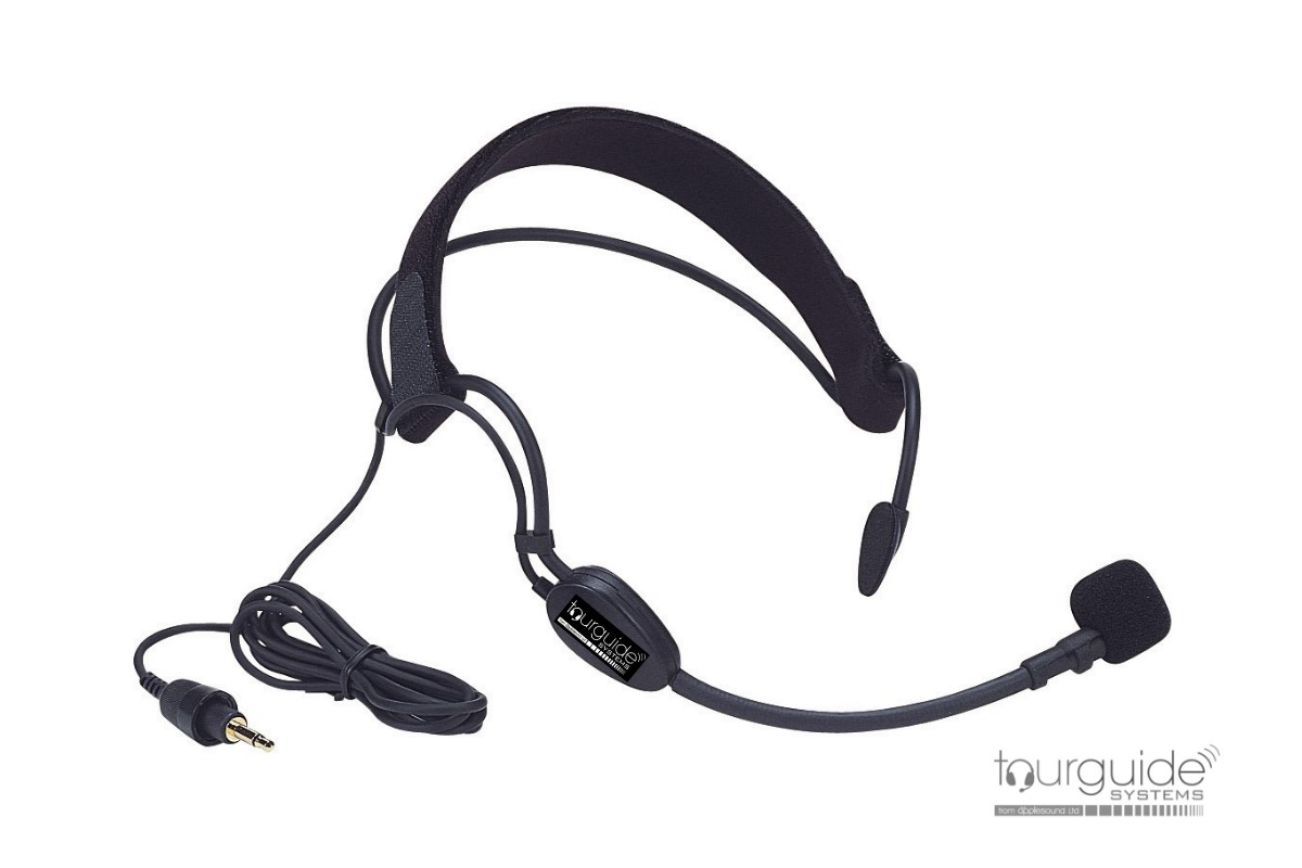 Image shows ATS 400H Headworn Tourguide Microphone
