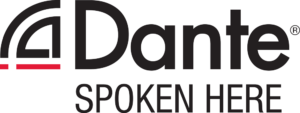 Logo text Dante Spoken Here