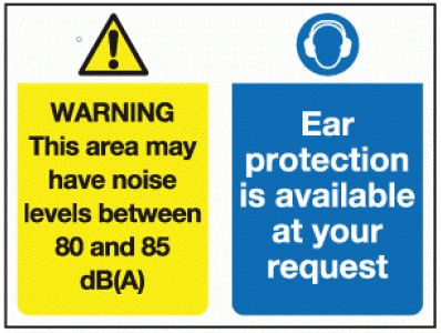Ear Protection sign