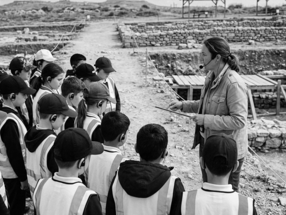 Audio Solutions for Archaeological Guided Tours